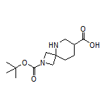 2-Boc-2,5-diazaspiro[3.5]nonane-7-carboxylic Acid