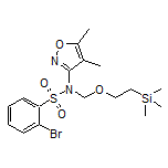 2-Bromo-N-(4,5-dimethyl-3-isoxazolyl)-N-[[2-(trimethylsilyl)ethoxy]methyl]benzenesulfonamide