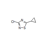 3-Chloro-5-cyclopropyl-1,2,4-thiadiazole