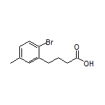 4-(2-Bromo-5-methylphenyl)butanoic Acid