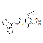 4-tert-Butyl (S)-1-(2,2,2-Trichloroethyl) 2-(Fmoc-amino)succinate