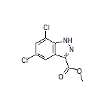 Methyl 5,7-Dichloro-1H-indazole-3-carboxylate