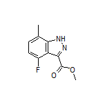 Methyl 4-Fluoro-7-methyl-1H-indazole-3-carboxylate