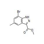 Methyl 7-Bromo-5-methyl-1H-indazole-3-carboxylate
