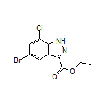 Ethyl 5-Bromo-7-chloro-1H-indazole-3-carboxylate