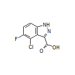 4-Chloro-5-fluoro-1H-indazole-3-carboxylic Acid