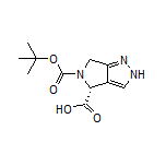 (R)-5-Boc-2,4,5,6-tetrahydropyrrolo[3,4-c]pyrazole-4-carboxylic Acid