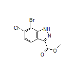 Methyl 7-Bromo-6-chloro-1H-indazole-3-carboxylate