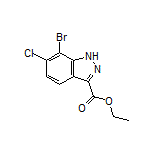 Ethyl 7-Bromo-6-chloro-1H-indazole-3-carboxylate