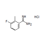 3-Fluoro-2-methylbenzimidamide Hydrochloride