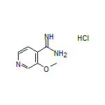 3-Methoxypyridine-4-carboximidamide Hydrochloride