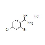 2-Bromo-4-chlorobenzimidamide Hydrochloride