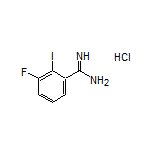 3-Fluoro-2-iodobenzimidamide Hydrochloride