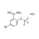 5-Bromo-2-(trifluoromethoxy)benzimidamide Hydrochloride