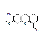 7-Chloro-6-methoxy-2,3-dihydro-1H-xanthene-4-carbaldehyde