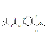 Methyl 2-(Boc-amino)-5-fluoroisonicotinate