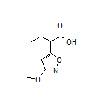 2-(3-Methoxy-5-isoxazolyl)-3-methylbutanoic Acid