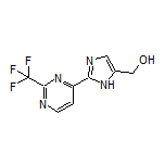 2-[2-(Trifluoromethyl)-4-pyrimidinyl]imidazole-5-methanol