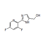 2-(3,5-Difluoro-2-pyridyl)imidazole-5-methanol