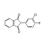 2-(3-Chloro-4-fluorophenyl)-1H-indene-1,3(2H)-dione
