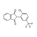 2-[2-Chloro-5-(trifluoromethyl)phenyl]-1H-indene-1,3(2H)-dione