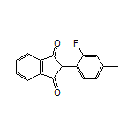2-(2-Fluoro-4-methylphenyl)-1H-indene-1,3(2H)-dione