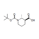 (2R,3S)-1-Boc-2-methylpiperidine-3-carboxylic Acid