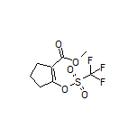 Methyl 2-[[(Trifluoromethyl)sulfonyl]oxy]-1-cyclopentenecarboxylate