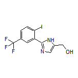 2-[2-Iodo-5-(trifluoromethyl)phenyl]imidazole-5-methanol