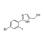2-(4-Bromo-2-iodophenyl)imidazole-5-methanol