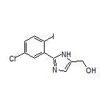 2-(5-Chloro-2-iodophenyl)imidazole-5-methanol