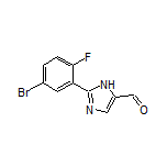 2-(5-Bromo-2-fluorophenyl)-1H-imidazole-5-carbaldehyde