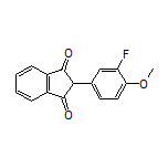 2-(3-Fluoro-4-methoxyphenyl)-1H-indene-1,3(2H)-dione