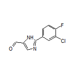 2-(3-Chloro-4-fluorophenyl)-1H-imidazole-5-carbaldehyde