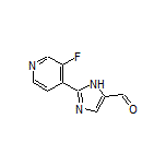2-(3-Fluoro-4-pyridyl)imidazole-5-carbaldehyde