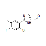 2-(2-Bromo-4-fluoro-5-methylphenyl)-1H-imidazole-5-carbaldehyde