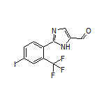 2-[4-Iodo-2-(trifluoromethyl)phenyl]-1H-imidazole-5-carbaldehyde