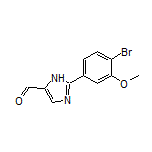2-(4-Bromo-3-methoxyphenyl)-1H-imidazole-5-carbaldehyde