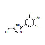 2-(4-Bromo-3,5-difluorophenyl)-1H-imidazole-5-carbaldehyde