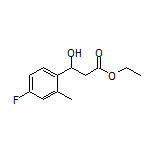 Ethyl 3-(4-Fluoro-2-methylphenyl)-3-hydroxypropanoate