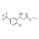 Ethyl 3-[2-Chloro-5-(trifluoromethyl)phenyl]-3-hydroxypropanoate