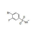 4-Bromo-3-fluoro-N-methylbenzenesulfonamide