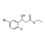 Ethyl 3-(5-Bromo-2-fluorophenyl)-3-hydroxypropanoate