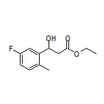 Ethyl 3-(5-Fluoro-2-methylphenyl)-3-hydroxypropanoate