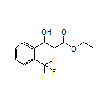 Ethyl 3-Hydroxy-3-[2-(trifluoromethyl)phenyl]propanoate