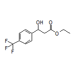 Ethyl 3-Hydroxy-3-[4-(trifluoromethyl)phenyl]propanoate