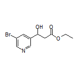 Ethyl 3-(5-Bromo-3-pyridyl)-3-hydroxypropanoate