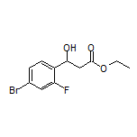 Ethyl 3-(4-Bromo-2-fluorophenyl)-3-hydroxypropanoate