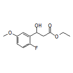 Ethyl 3-(2-Fluoro-5-methoxyphenyl)-3-hydroxypropanoate