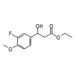 Ethyl 3-(3-Fluoro-4-methoxyphenyl)-3-hydroxypropanoate